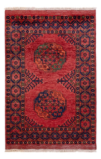 Tappeto afgano - 152 x 105 cm - rosso
