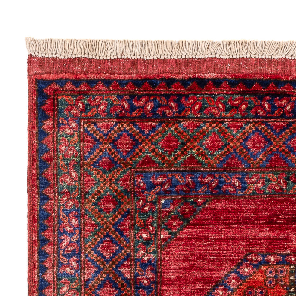 Tappeto afgano - 155 x 100 cm - rosso