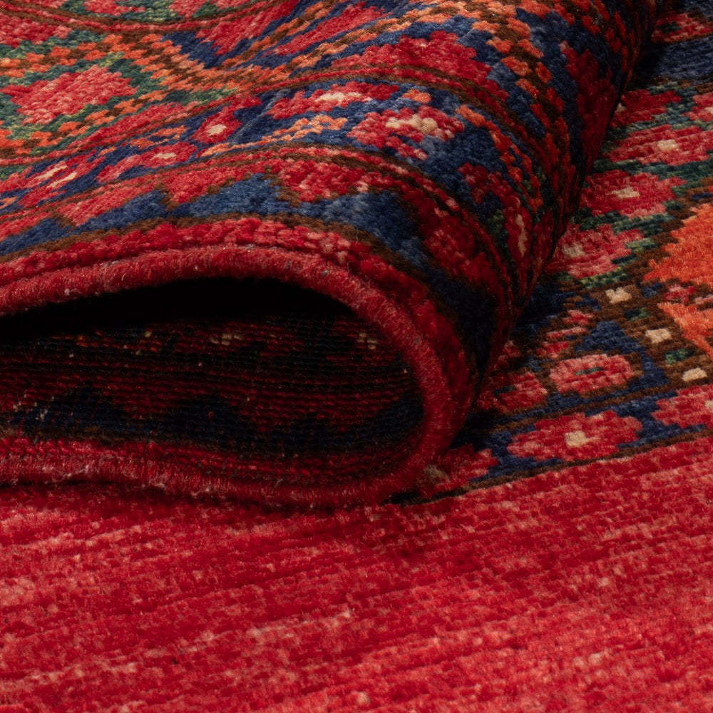 Tappeto afgano - 155 x 100 cm - rosso