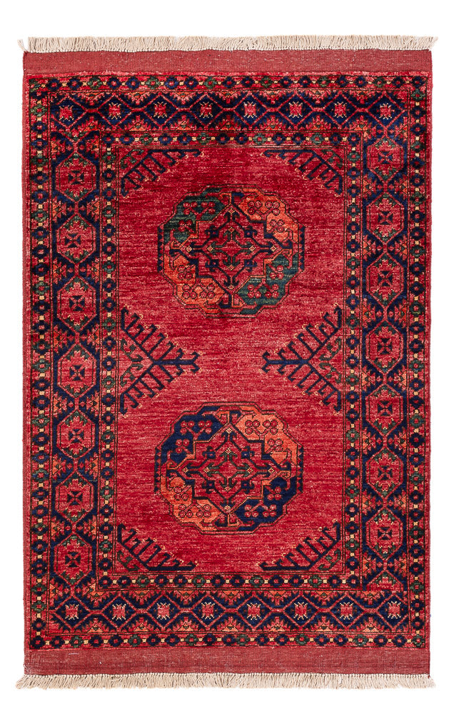 Tappeto afgano - 151 x 102 cm - rosso