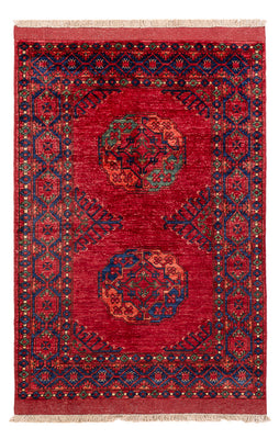 Tappeto afgano - 151 x 102 cm - rosso