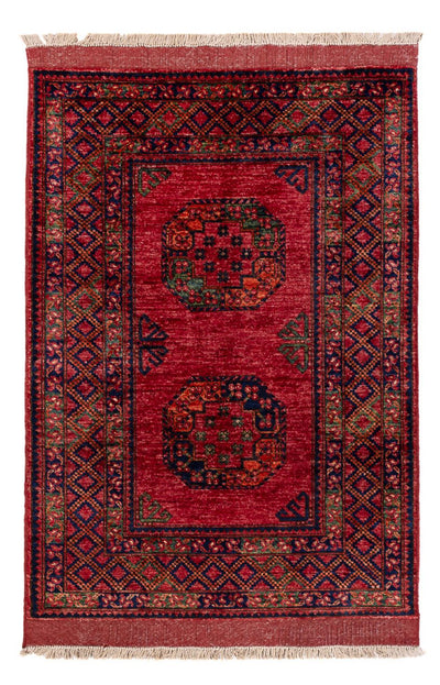 Tappeto afgano 103x150cm - Tappeto orientale - rosso