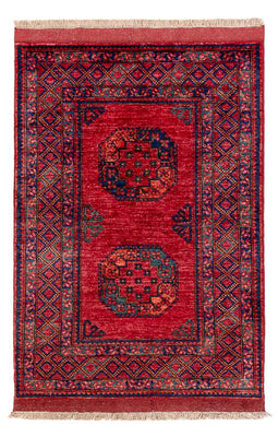 Tappeto afgano - 150 x 102 cm - rosso