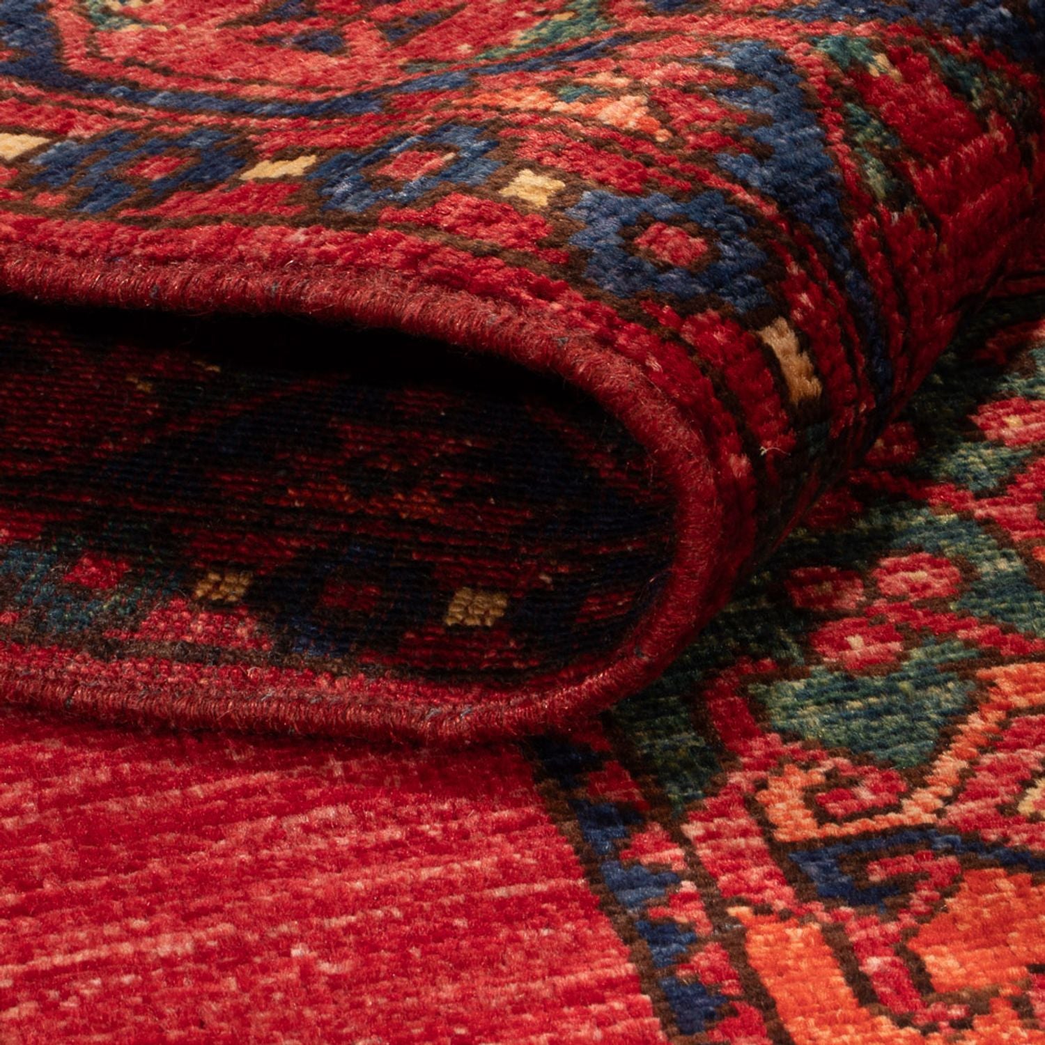 Tappeto afgano - 159 x 106 cm - rosso
