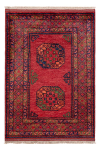 Tappeto afgano - 154 x 108 cm - rosso