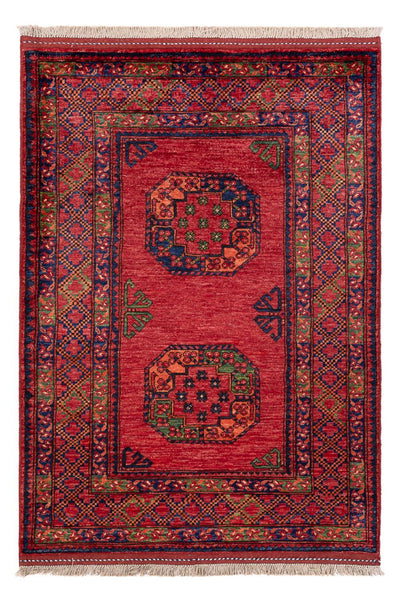 Tappeto afgano 108x154cm - Tappeto orientale - rosso
