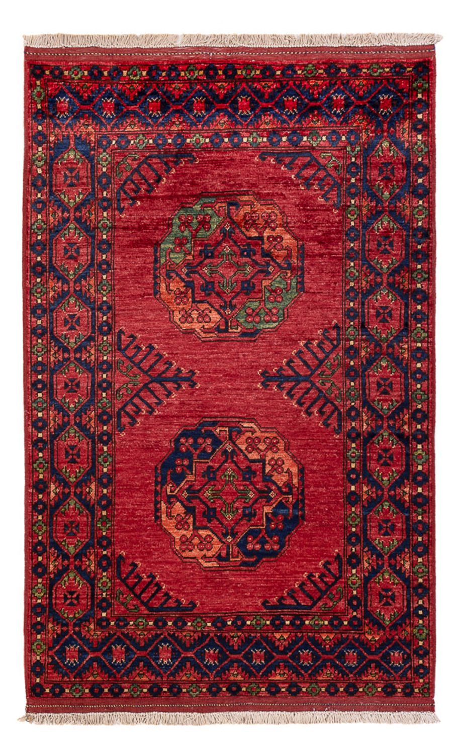 Tappeto afgano - 158 x 99 cm - rosso