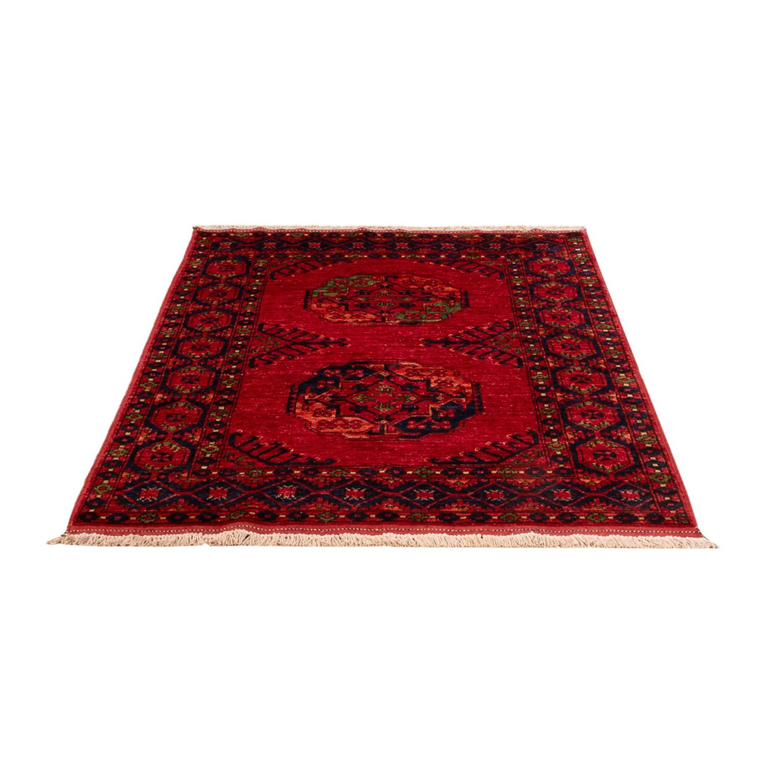 Tappeto afgano - 158 x 99 cm - rosso