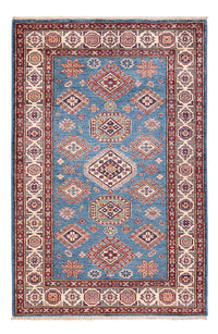 Tappeto Ziegler - Kazak - 154 x 102 cm - blu