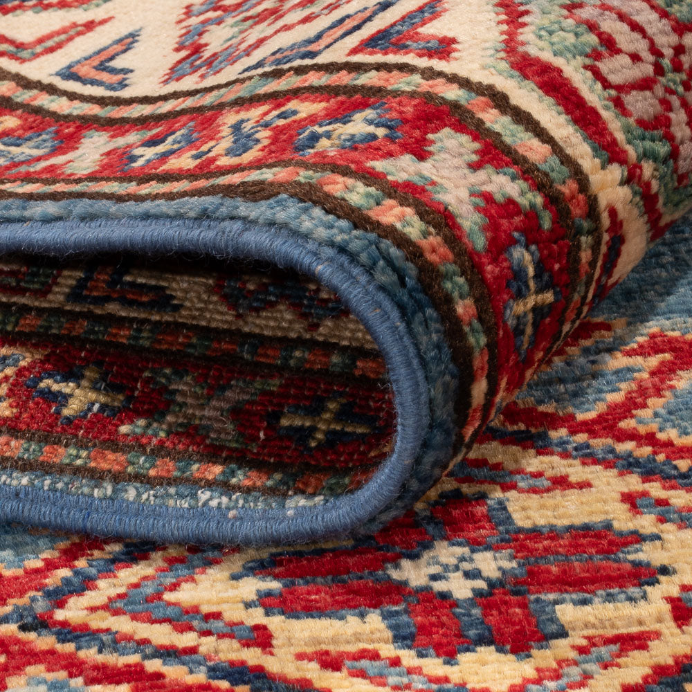 Tappeto Ziegler - Kazak - 154 x 102 cm - blu