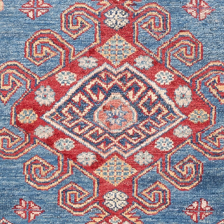 Tappeto Ziegler - Kazak - 150 x 104 cm - blu