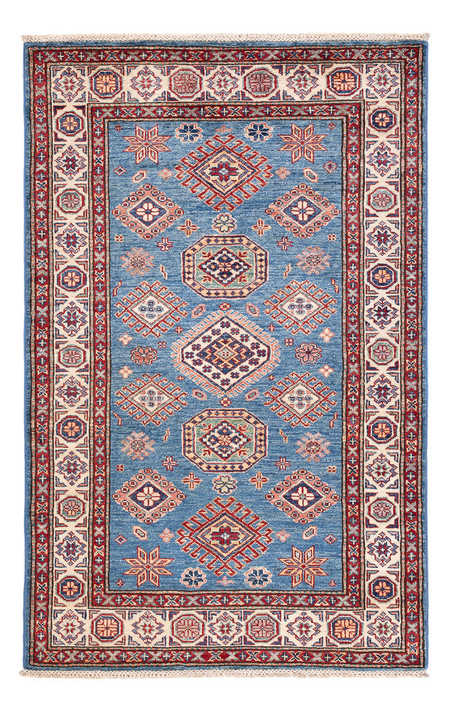 Tappeto Ziegler - Kazak - 155 x 99 cm - blu