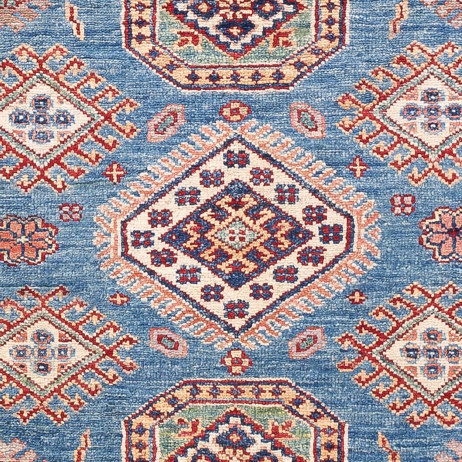 Tappeto Ziegler - Kazak - 155 x 99 cm - blu