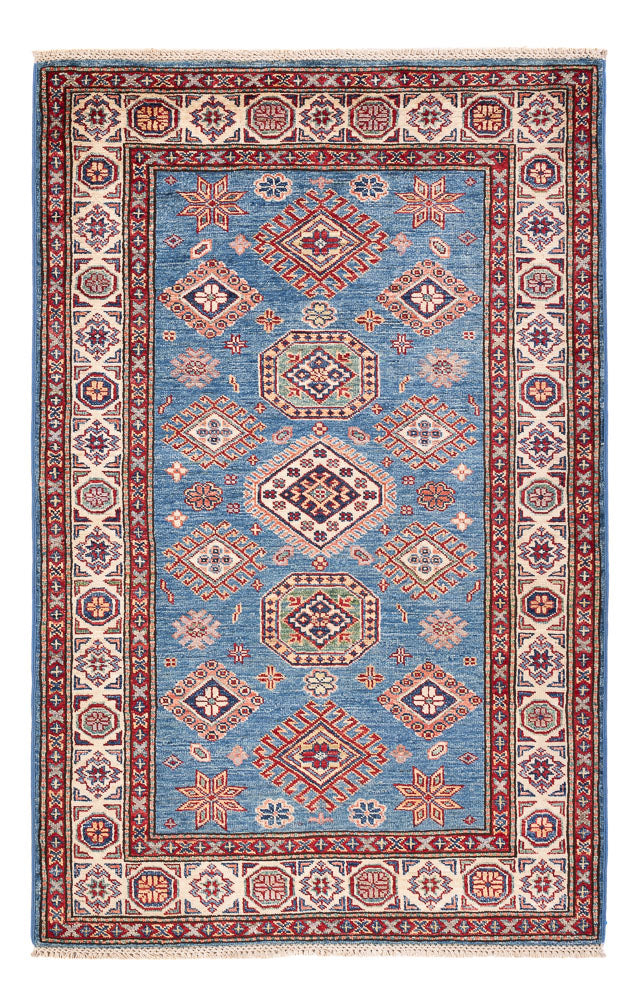 Tappeto Ziegler - Kazak - 154 x 101 cm - blu