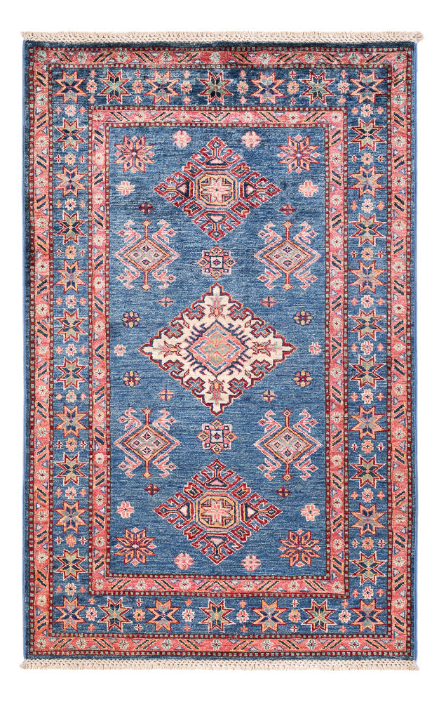 Tappeto Ziegler - Kazak - 152 x 97 cm - blu