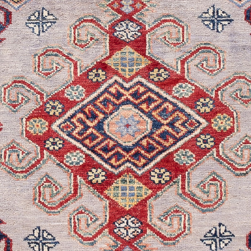 Tappeto Ziegler - Kazak - 151 x 95 cm - grigio chiaro