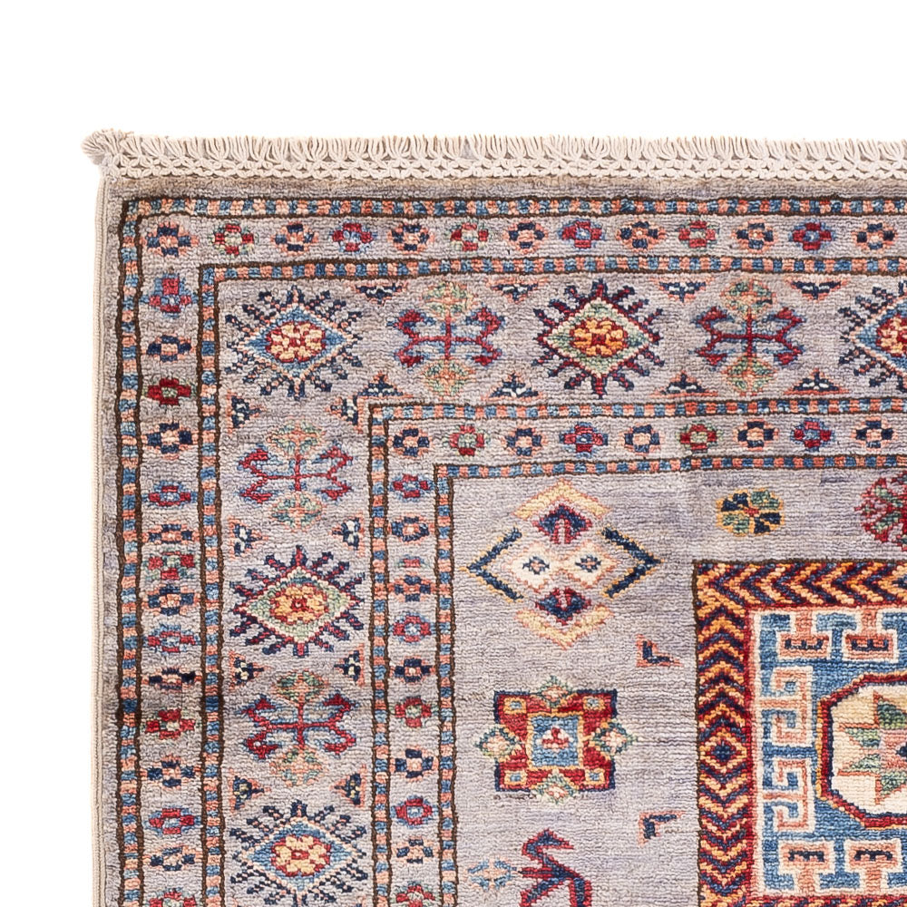 Tappeto Ziegler - Kazak - 151 x 95 cm - grigio chiaro