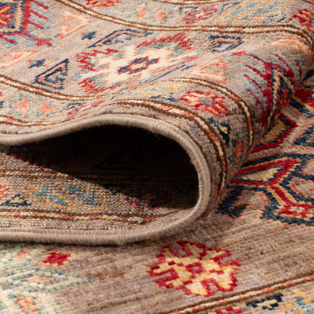 Tappeto Ziegler - Kazak - 150 x 97 cm - grigio chiaro