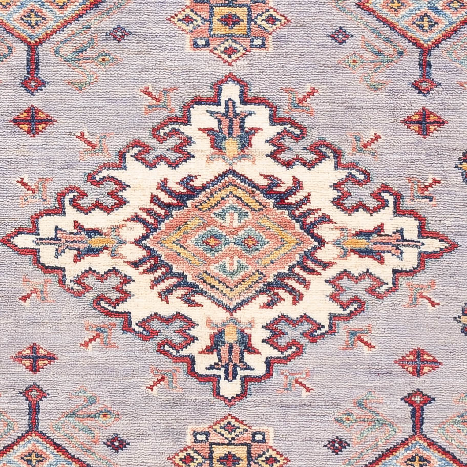 Tappeto Ziegler - Kazak - 147 x 100 cm - blu chiaro