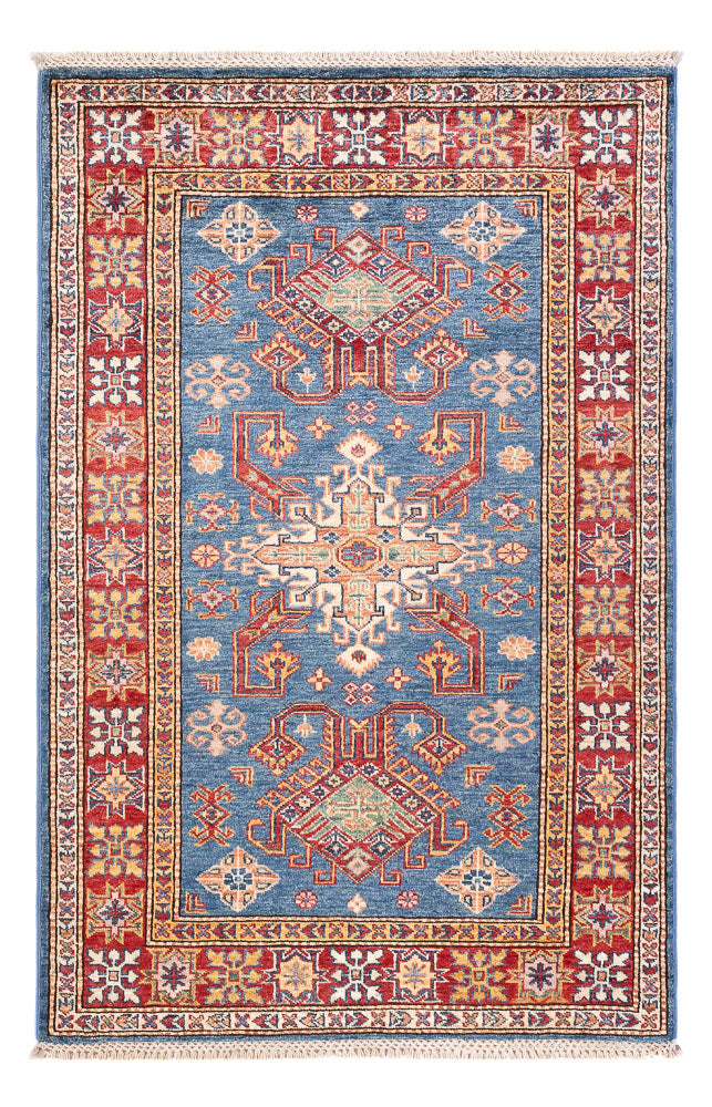 Tappeto Ziegler - Kazak - 154 x 99 cm - blu
