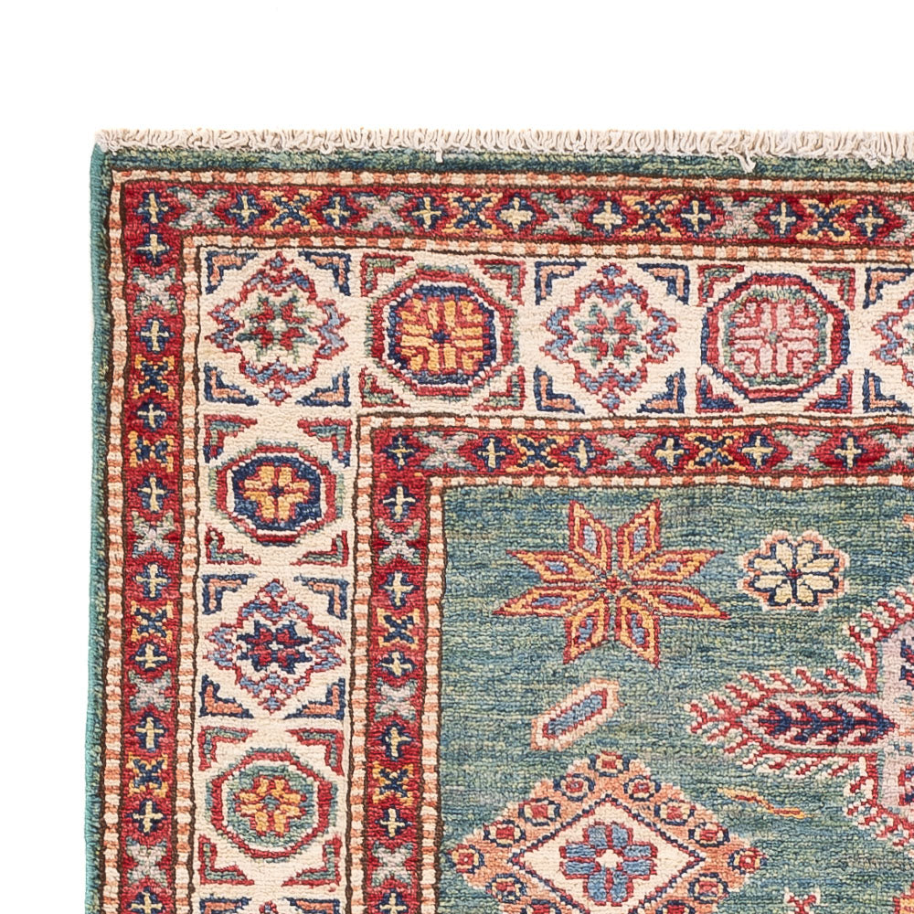 Tappeto Kazak 98x150cm - Tappeto orientale - verde