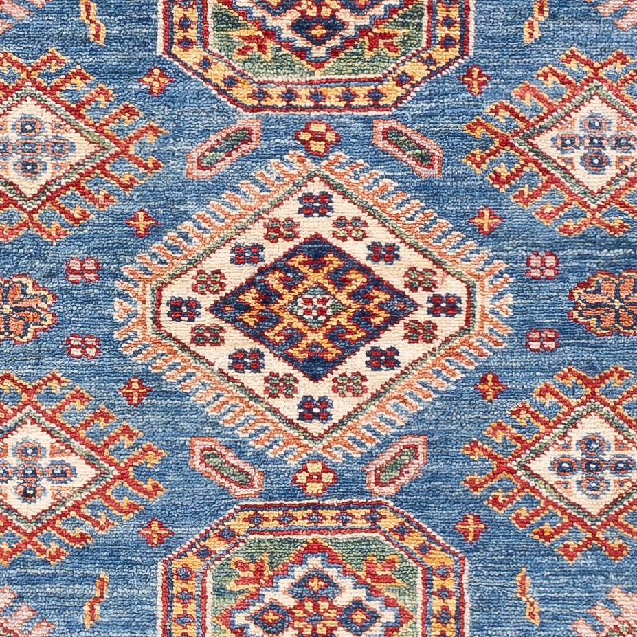 Tappeto Ziegler - Kazak - 155 x 99 cm - blu