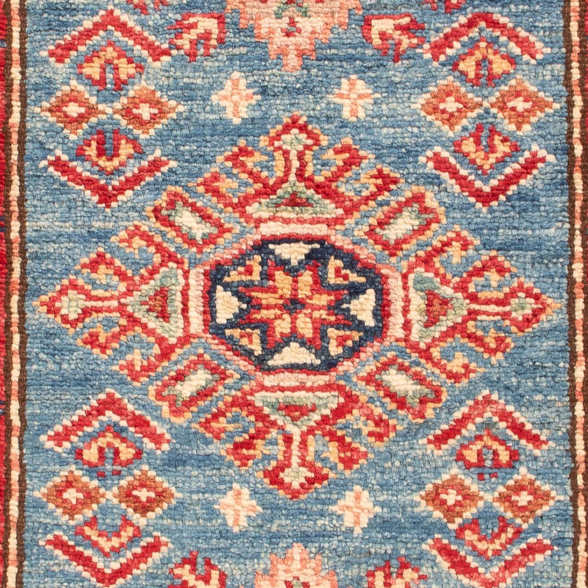 Tappeto Ziegler - Kazak - Reale - 92 x 62 cm - blu chiaro