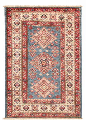 Tappeto Ziegler - Kazak - Reale - 93 x 63 cm - blu chiaro