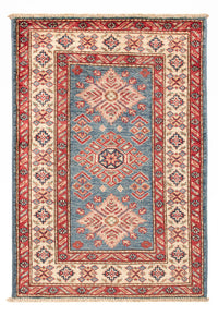 Tappeto Ziegler - Kazak - Reale - 93 x 63 cm - blu chiaro
