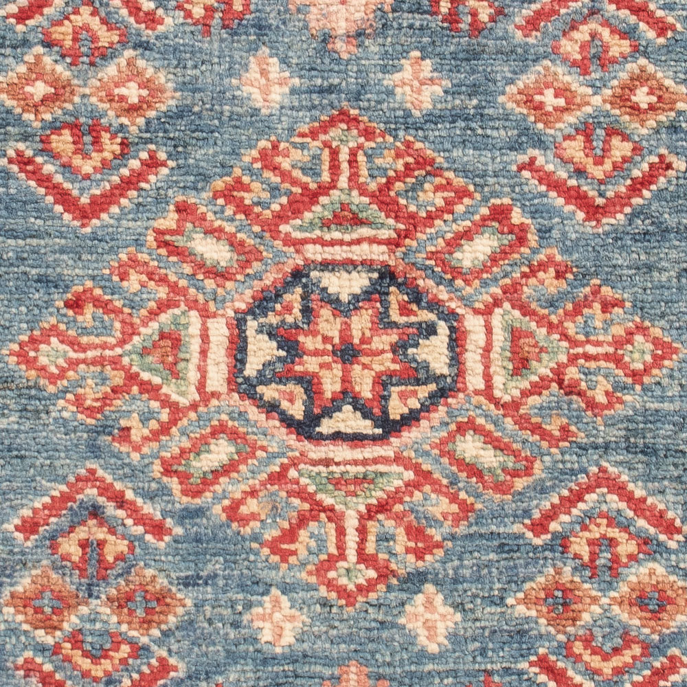 Tappeto Ziegler - Kazak - Reale - 93 x 63 cm - blu chiaro