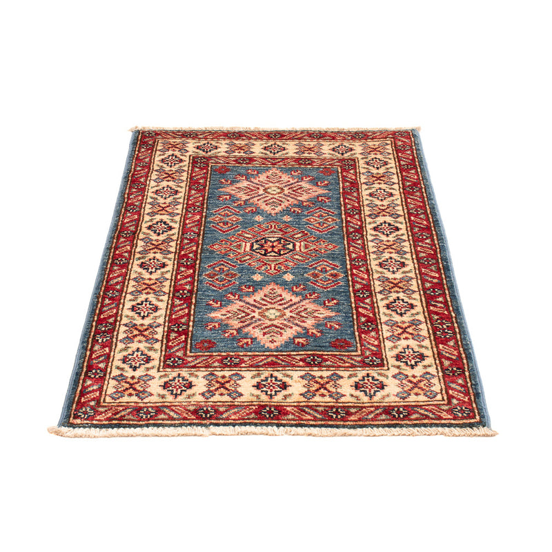 Tappeto Ziegler - Kazak - Reale - 93 x 63 cm - blu chiaro