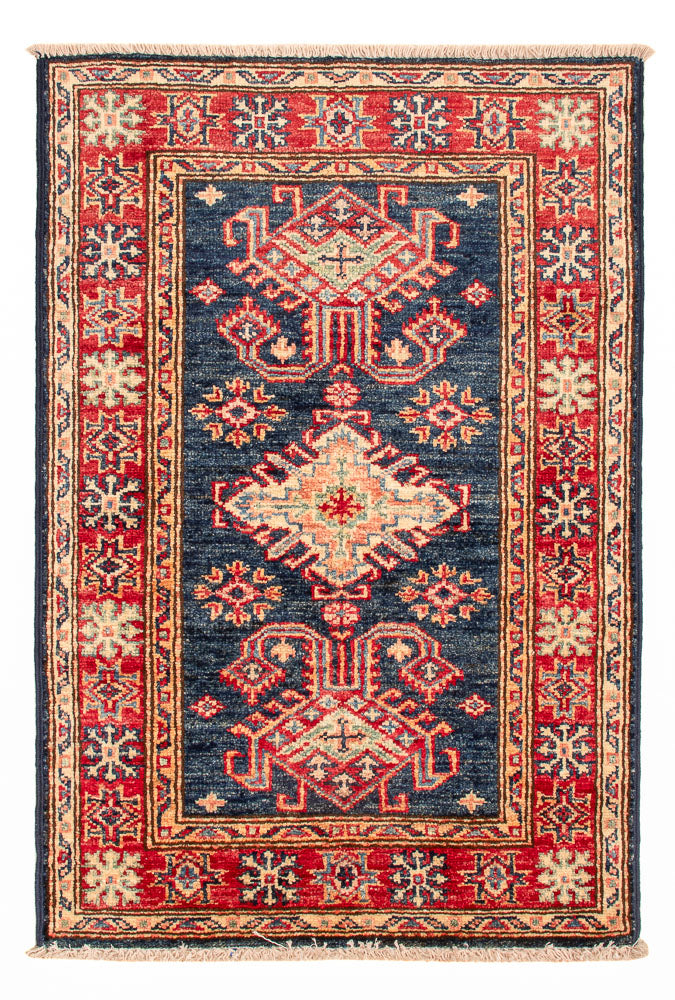 Tappeto Ziegler - Kazak - Reale - 92 x 59 cm - blu petrolio