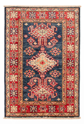 Tappeto Ziegler - Kazak - Reale - 92 x 59 cm - blu petrolio