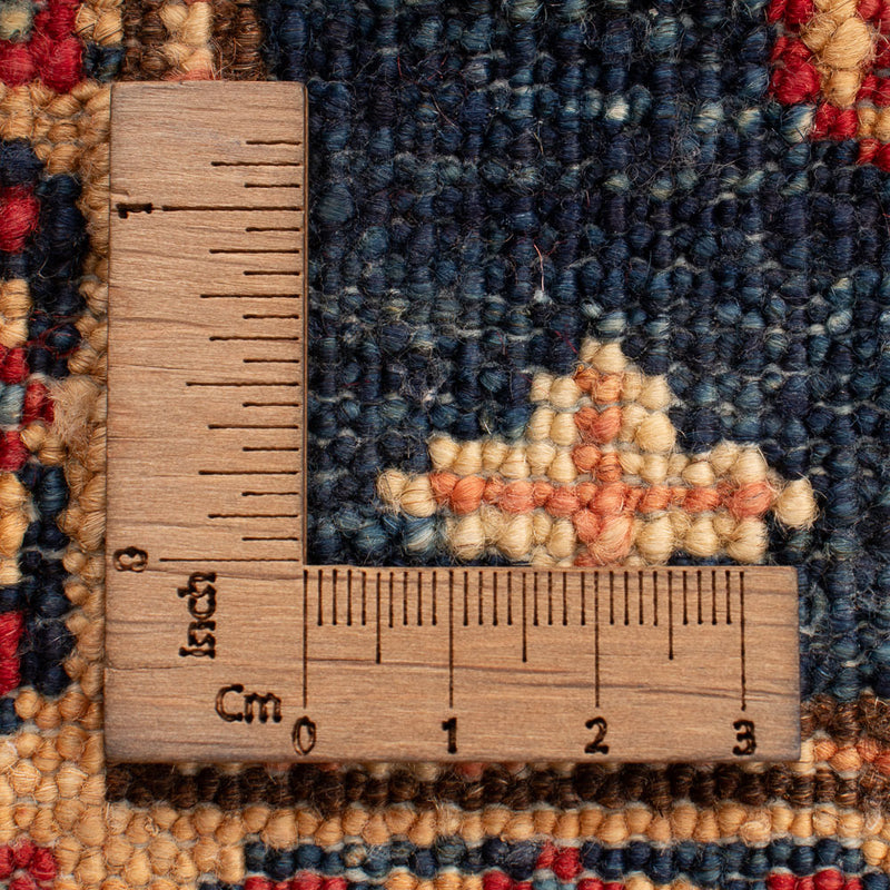 Tappeto Ziegler - Kazak - Reale - 92 x 59 cm - blu petrolio