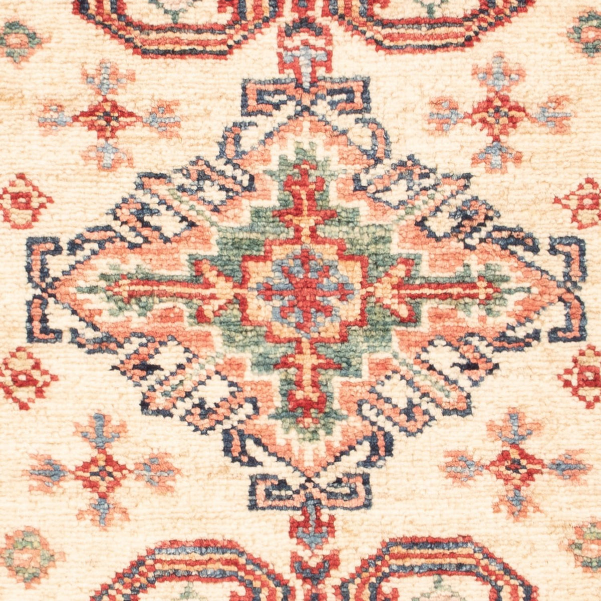 Tappeto Ziegler - Kazak - Reale - 88 x 60 cm - beige chiaro
