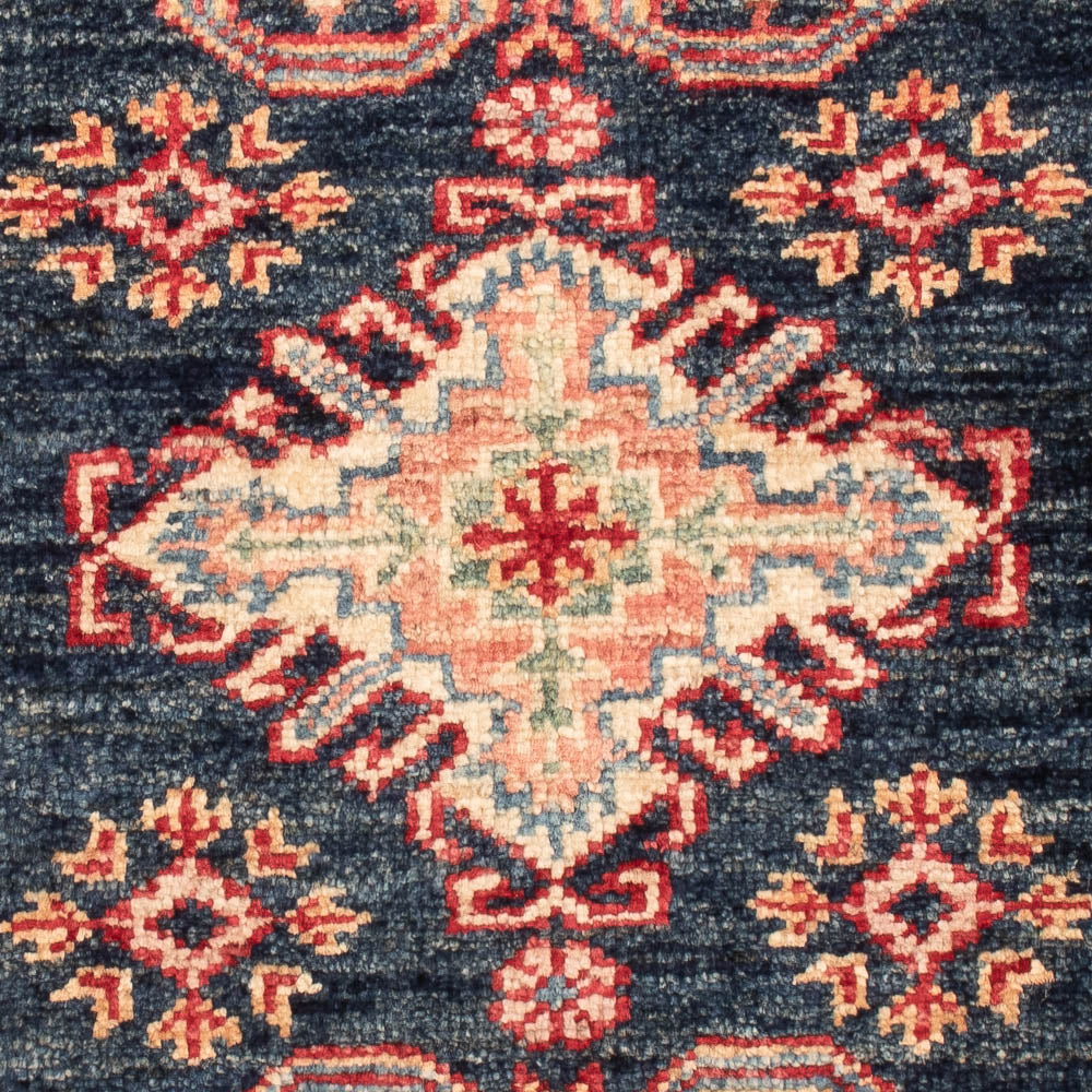 Tappeto Ziegler - Kazak - Reale - 90 x 58 cm - blu scuro
