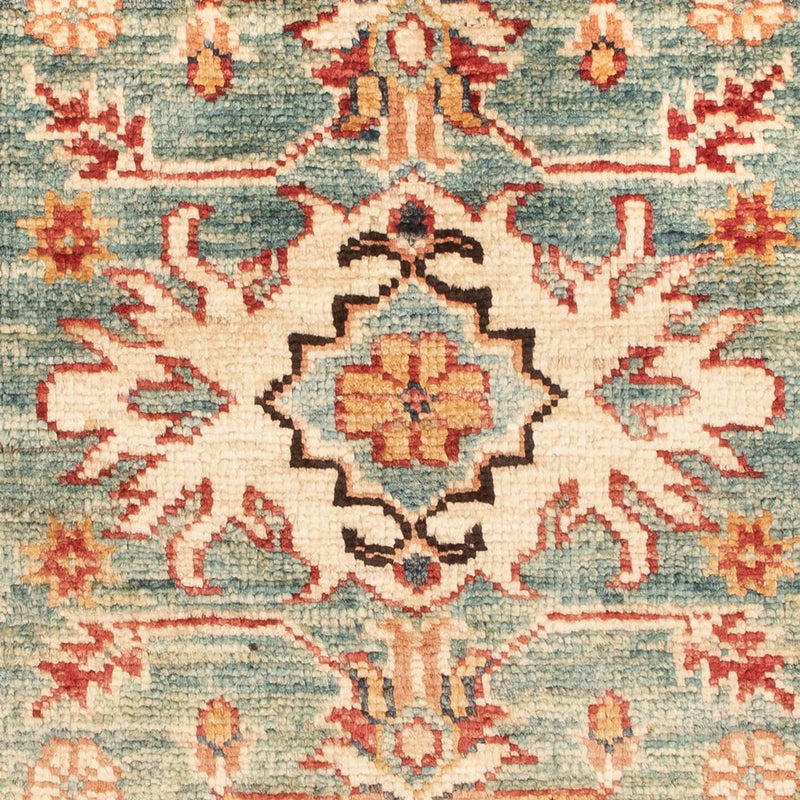 Tappeto Ziegler - Kazak - Reale - 92 x 57 cm - verde chiaro