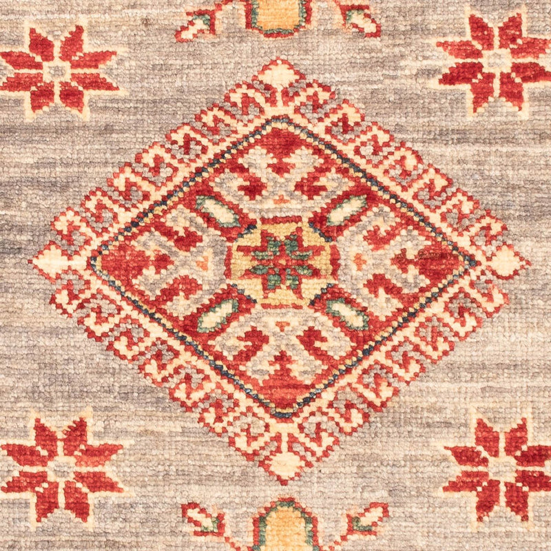 Tappeto Ziegler - Kazak - Reale - 92 x 61 cm - grigio chiaro