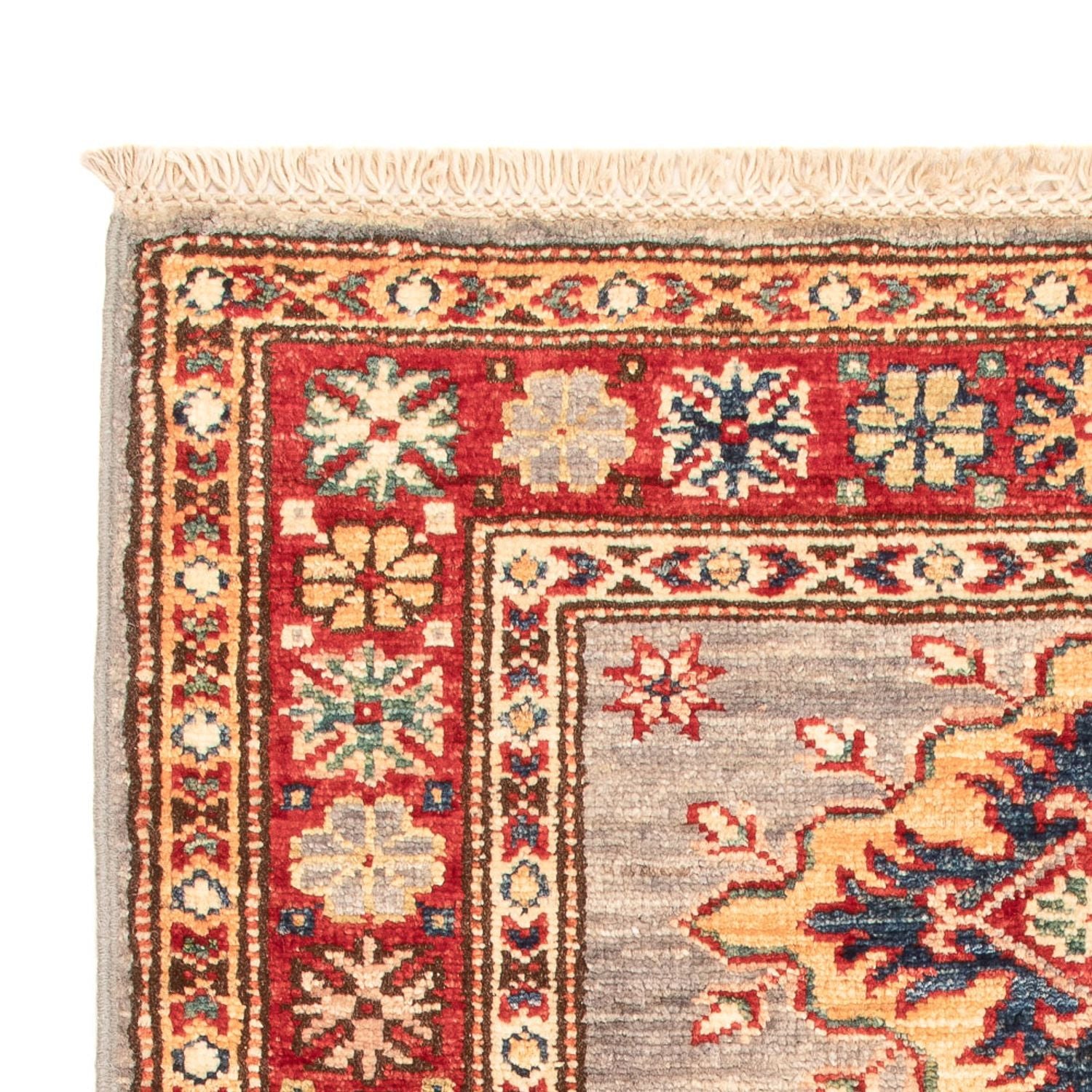 Tappeto Ziegler - Kazak - Reale - 92 x 61 cm - grigio chiaro