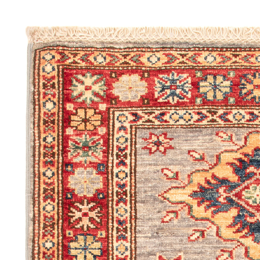 Tappeto Ziegler - Kazak - Reale - 92 x 64 cm - grigio chiaro