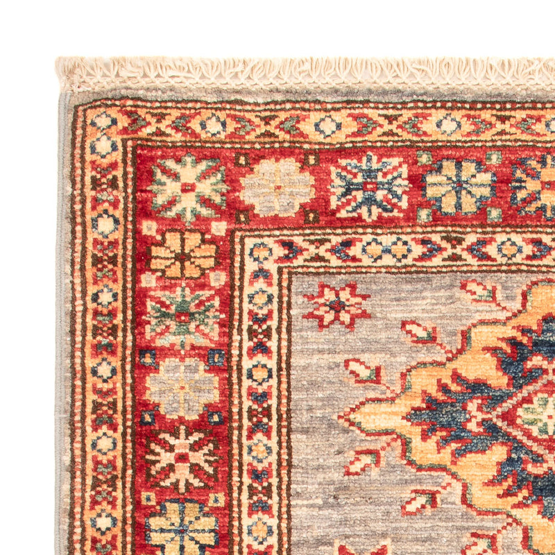 Tappeto Ziegler - Kazak - Reale - 92 x 64 cm - grigio chiaro