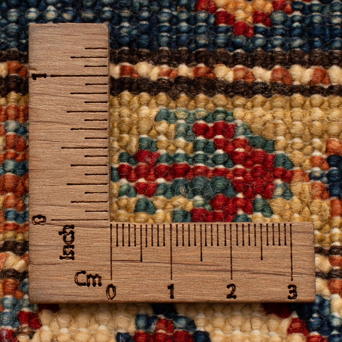 Tappeto Ziegler - Kazak - Reale - 95 x 58 cm - blu petrolio