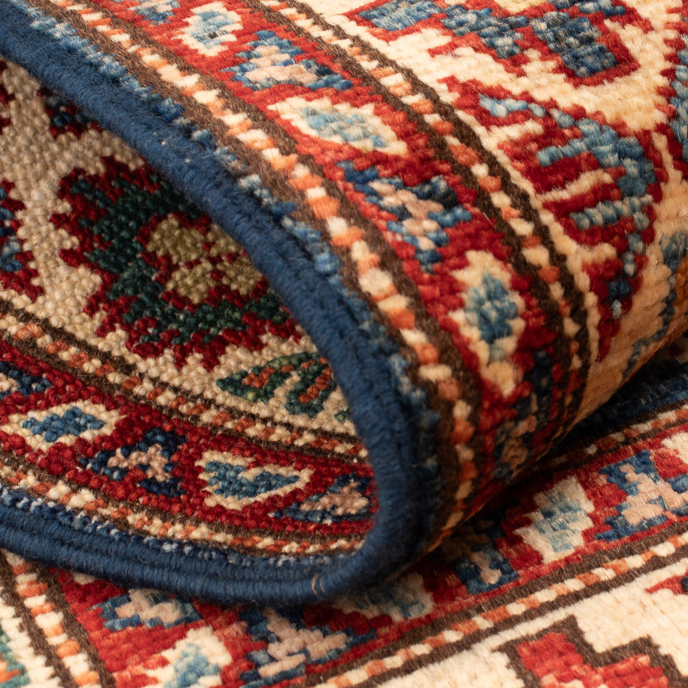 Tappeto Ziegler - Kazak - Reale - 91 x 58 cm - blu petrolio