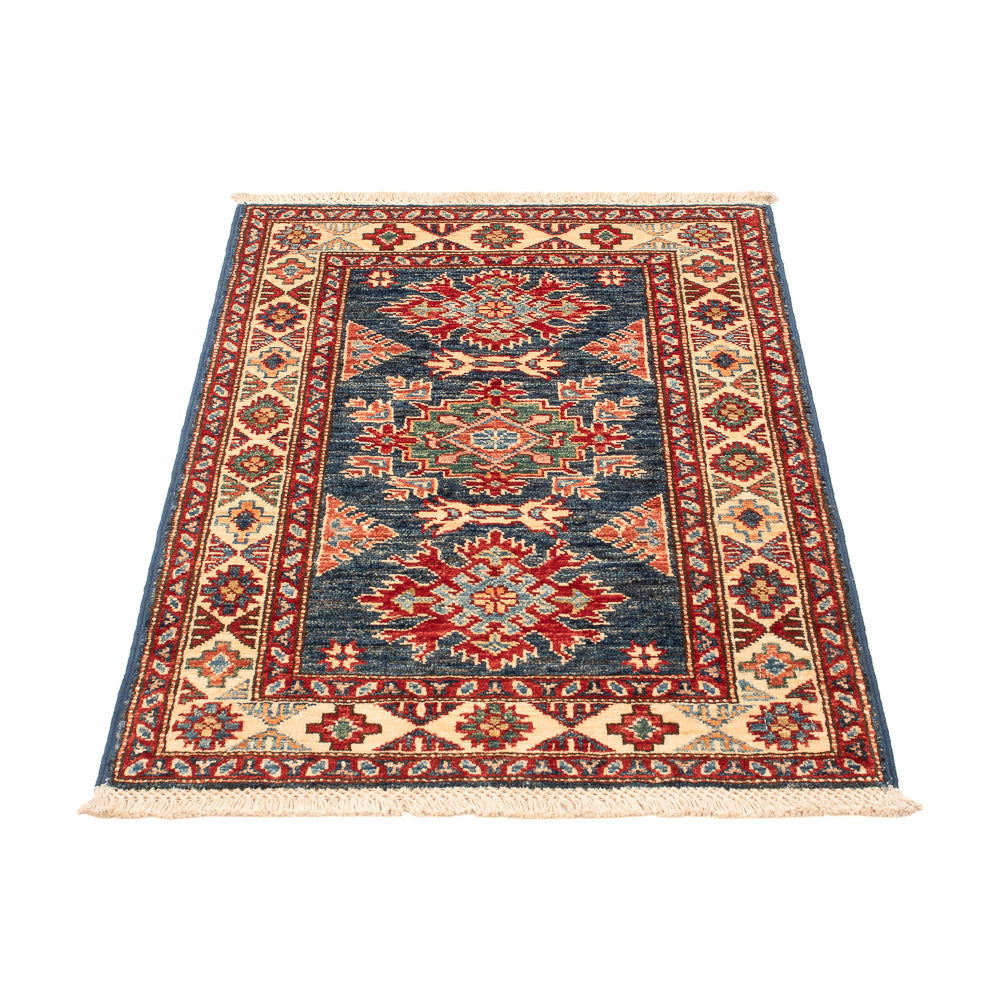 Tappeto Ziegler - Kazak - Reale - 91 x 58 cm - blu petrolio
