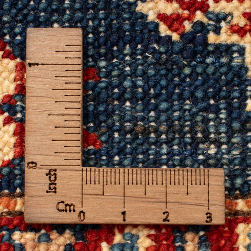 Tappeto Ziegler - Kazak - Reale - 91 x 58 cm - blu petrolio