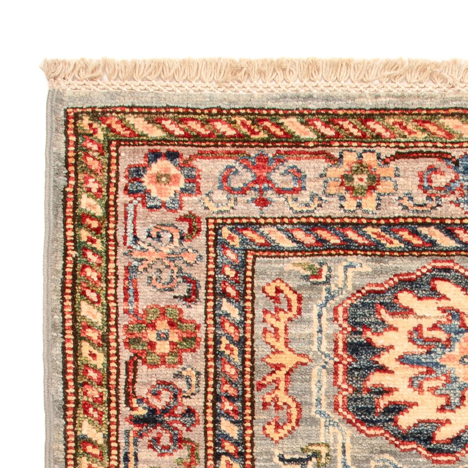 Tappeto Ziegler - Kazak - Reale - 89 x 60 cm - verde chiaro
