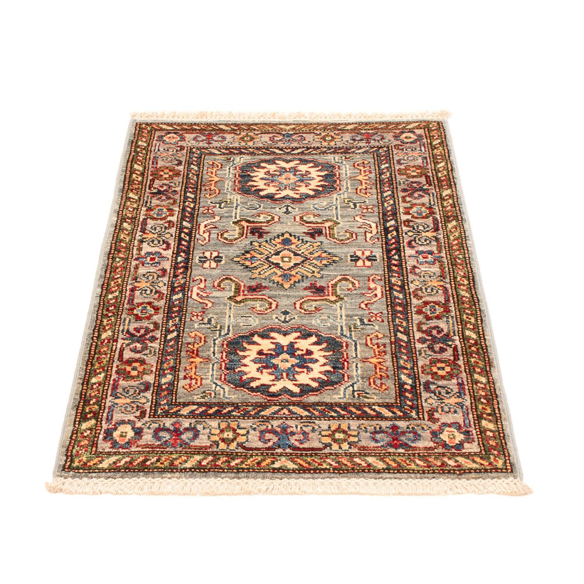 Tappeto Ziegler - Kazak - Reale - 89 x 60 cm - verde chiaro