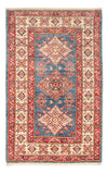 Kazak Tappeto 60x92cm - Tappeto orientale - Rettangolo / Blu / 60 x 92 cm Rettangolo