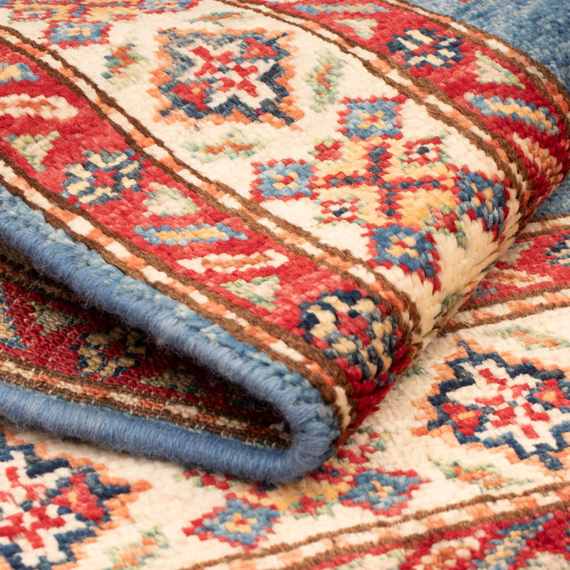 Tappeto Ziegler - Kazak - Reale - 93 x 59 cm - blu