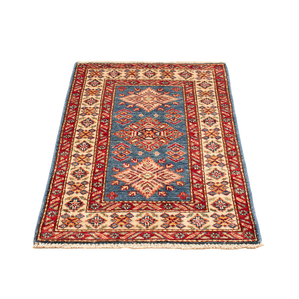 Tappeto Ziegler - Kazak - Reale - 93 x 59 cm - blu